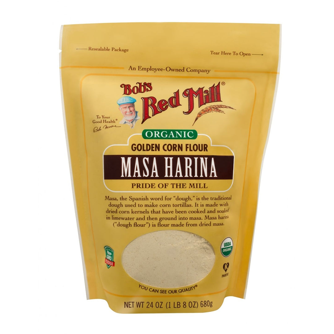 BOB'S RED MILL Organic Golden Masa Harina Corn Flour, 680g