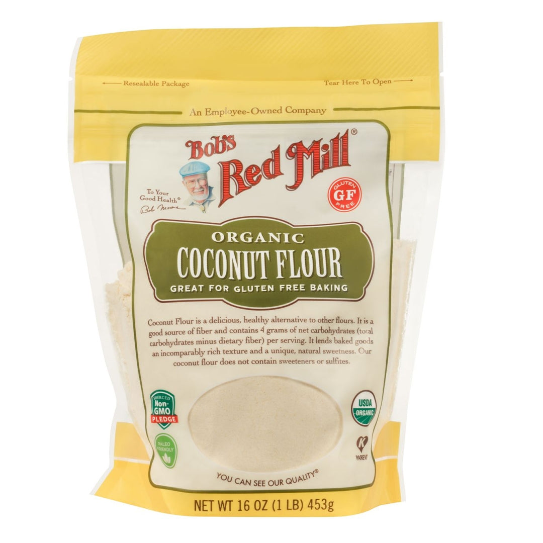 BOB'S RED MILL Organic Coconut Flour, 453g, Gluten Free