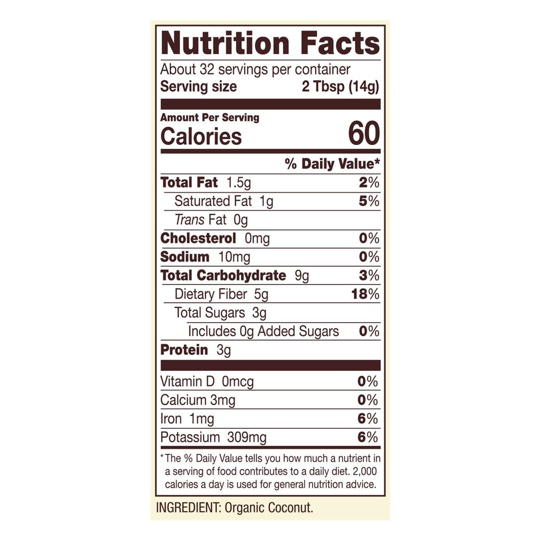 BOB'S RED MILL Organic Coconut Flour, 453g, Gluten Free