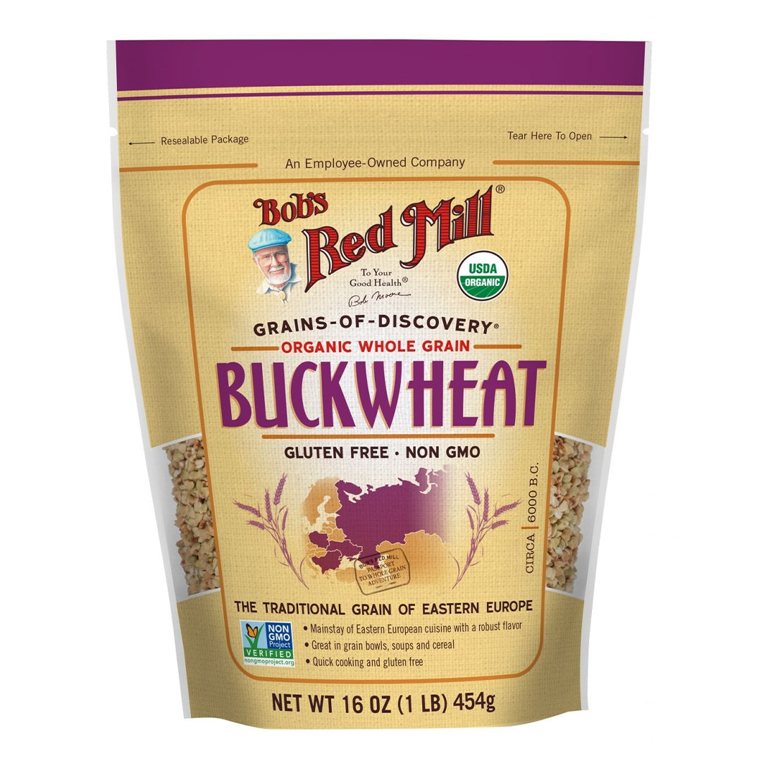 BOB' RED MILL Organic Buckwheat Groats, 454g