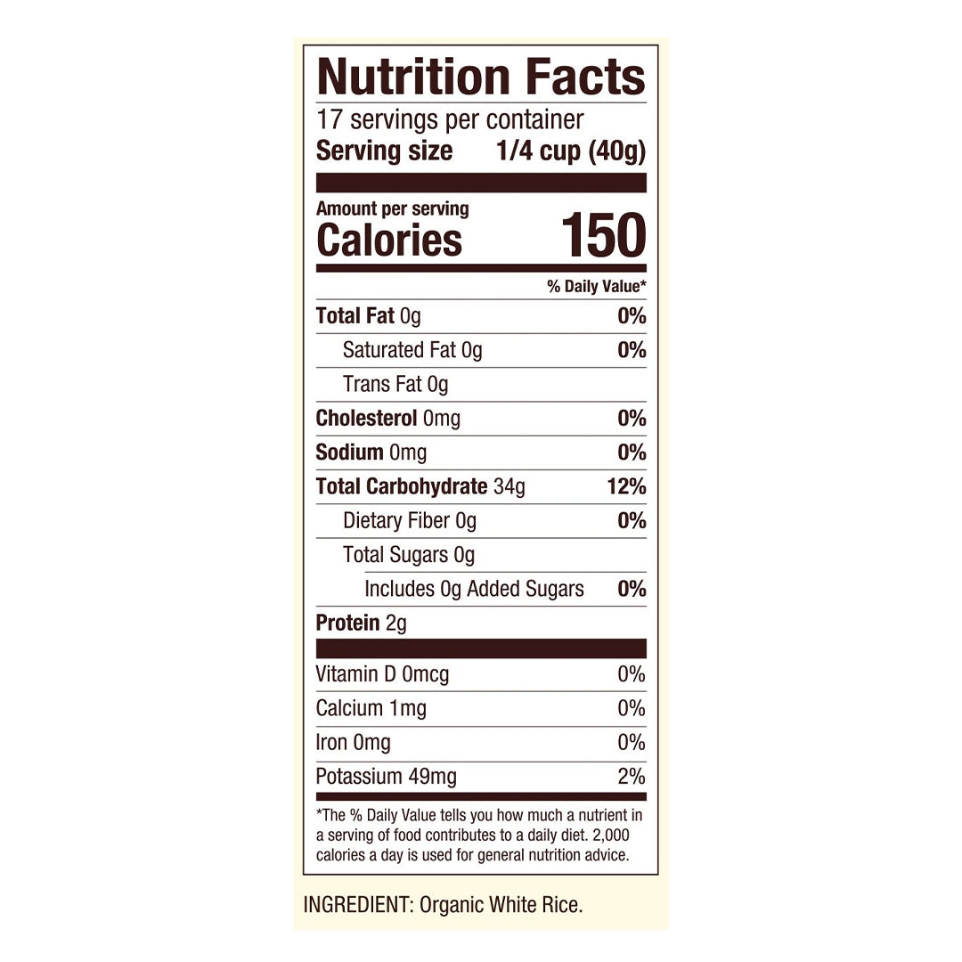 BOB'S RED MILL Organic White Rice Flour, 680g, Gluten Free