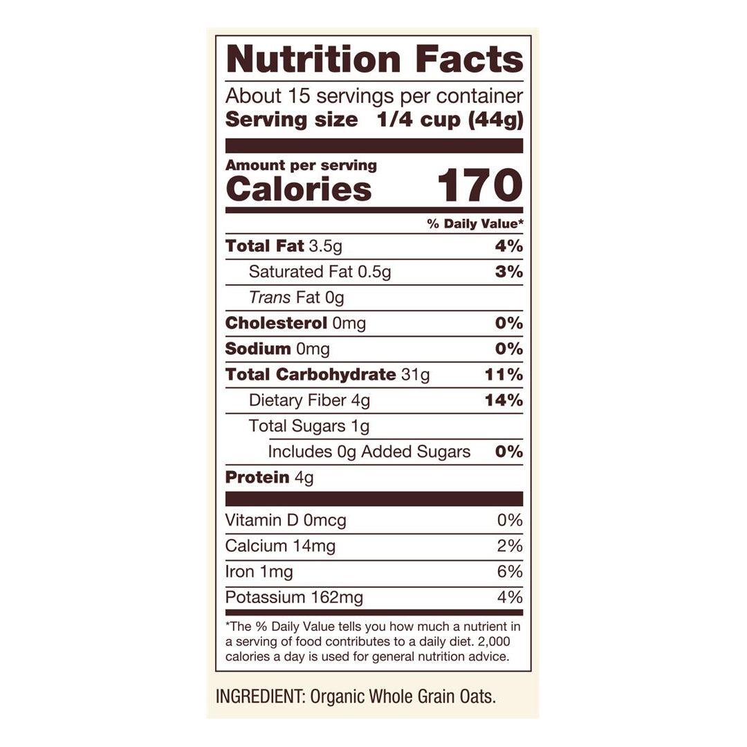 BOB'S RED MILL Organic Wholegrain Steel Cut Oats, 680g