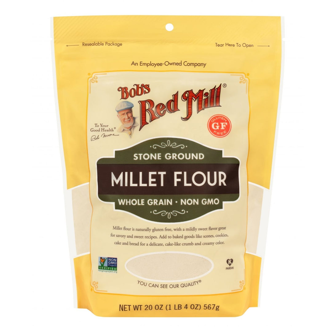 BOB'S RED MILL Millet Flour, 567g, Gluten Free