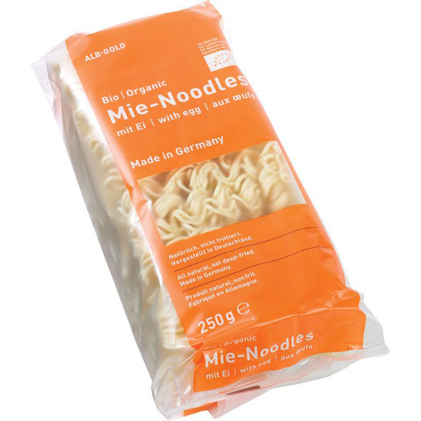 ALB GOLD Mie Noodles With Egg, 250g - Organic