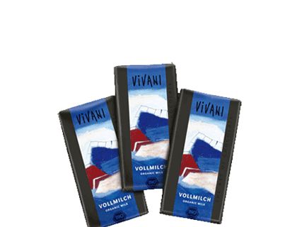 VIVANI Milk Mini Bars, 12.5g