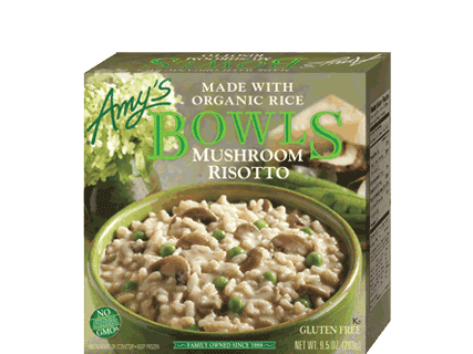 AMY'S Mushroom Risotto Bowl, 269gm