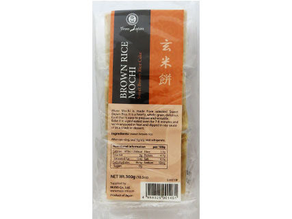 MUSO Sweet Brown Cake Germed Mochi, 300g
