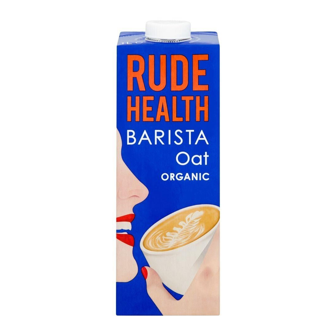 RUDE HEALTH Organic Oat Barista Drink, 1Ltr