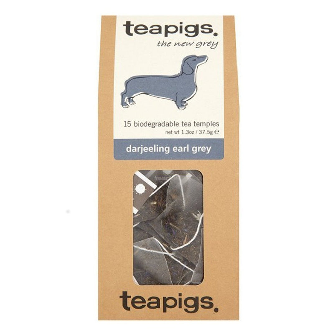 TEAPIGS Darjeeling Earl Grey - 15 Temples, 37.5g