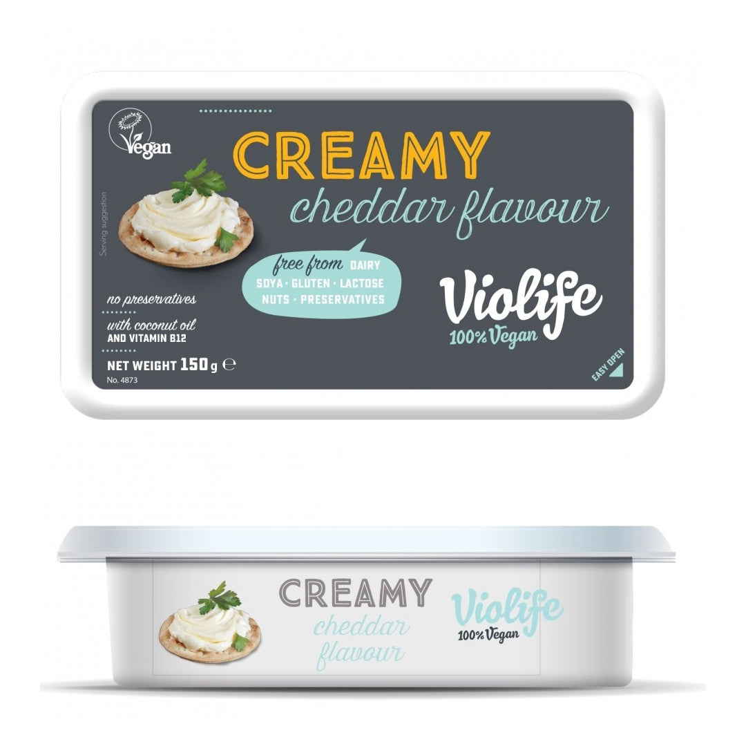 VIOLIFE Creamy Cheddar Flavour, 150g