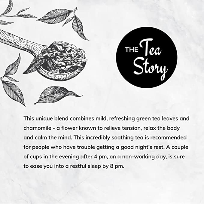 TEA CULTURE OF THE WORLD Soothing Chamomile Tea (Pack Of 16), 32g