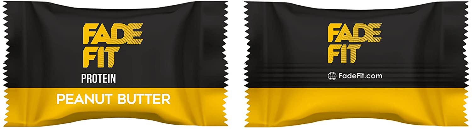 FADE FIT Peanut Butter Protein, 30g - Keto Friendly, Non GMO, Natural