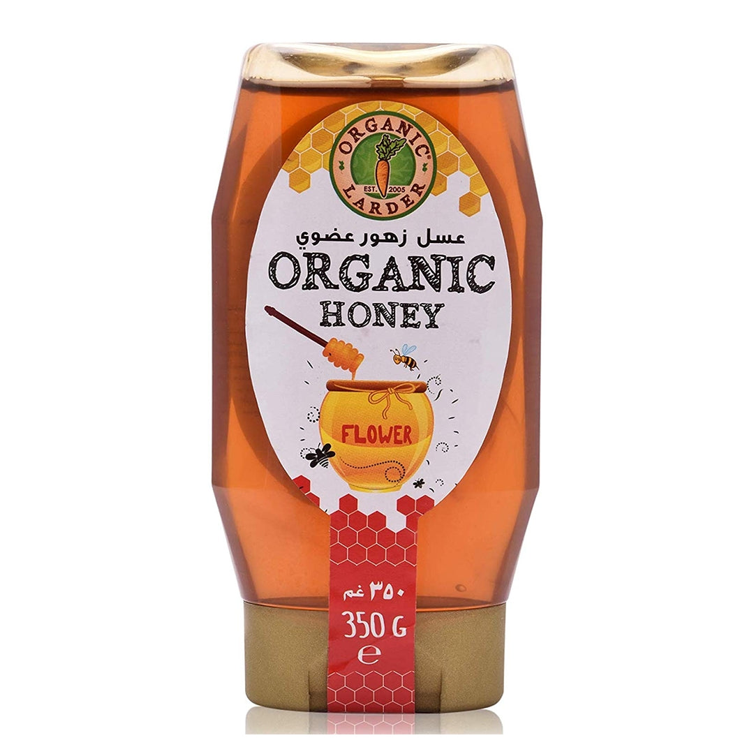 ORGANIC LARDER Honey, Flower, 350g - Organic, Natural