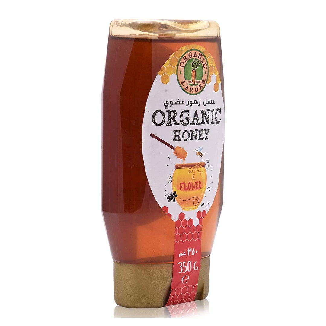 ORGANIC LARDER Honey, Flower, 350g - Organic, Natural