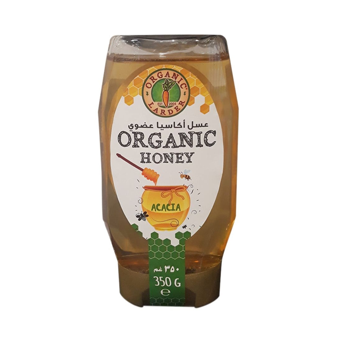 ORGANIC LARDER Acacia Honey, 350g - Organic, Natural