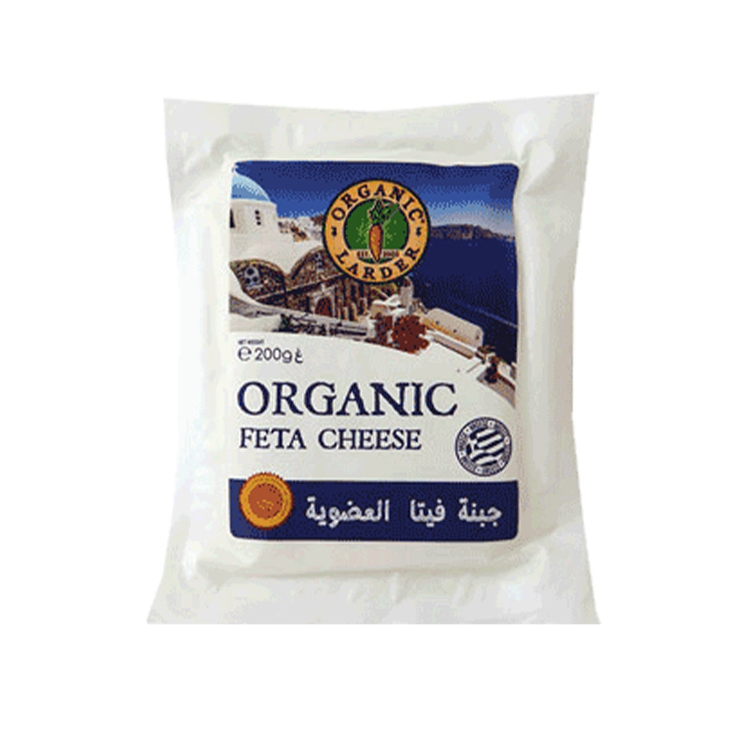 ORGANIC LARDER Feta Cheese, 200g