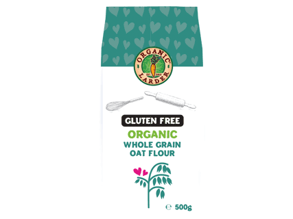 ORGANIC LARDER Gluten Free Oat Flour, 500g