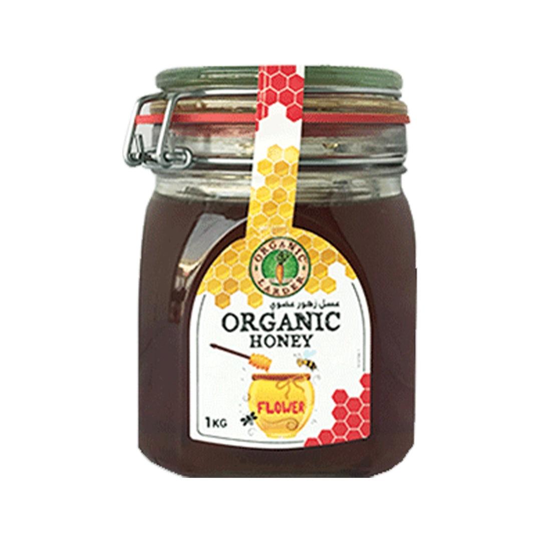 ORGANIC LARDER Organic Honey, Flower, 1kg - Organic, Natural