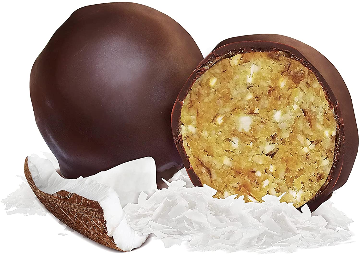 FADE FIT Coconut Protein Balls, 30g - Keto friendly, Non GMO, Natural