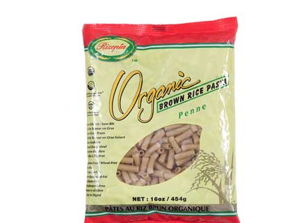 RIZOPIA Brown Rice Pasta Penne, 454g