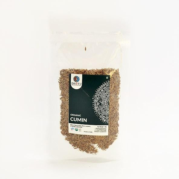 DHATU Organic Cumin Whole, 100g
