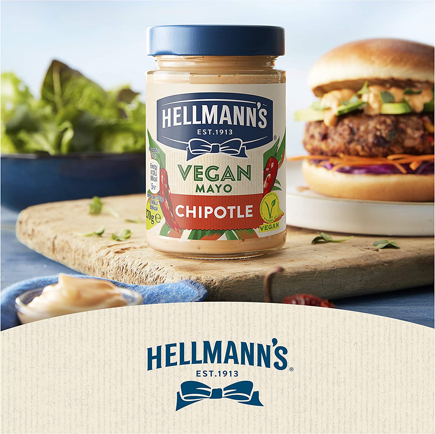 HELLMANN&#039;S Vegan Chipotle Mayo, 270g