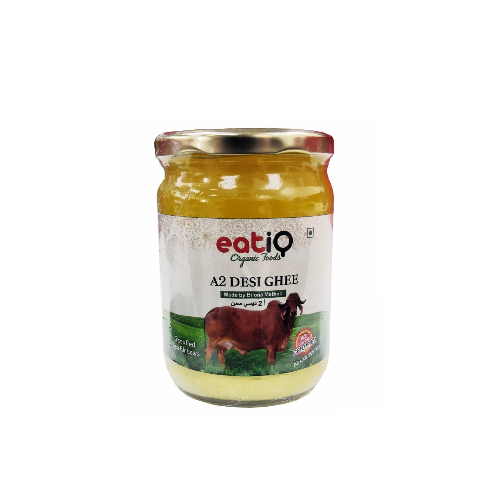 EATIQ ORGANIC FOODS A2 Ghee, 500ml