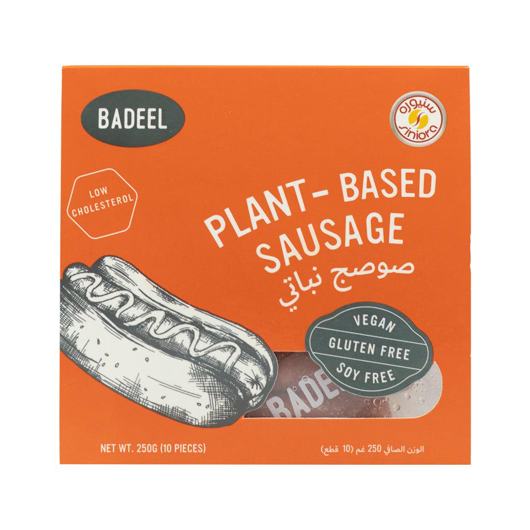 BADEEL Plant Based Sausage, 250g, Vegan, Gluten free