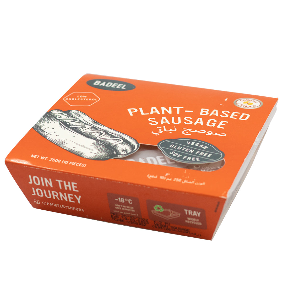 BADEEL Plant Based Sausage, 250g, Vegan, Gluten free