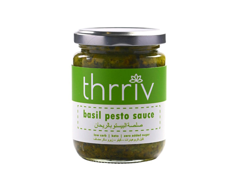 THRRIV Keto Basil Pesto Sauce, 200g