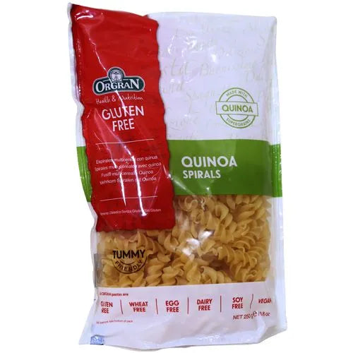 ORGRAN Multigrain Pasta With Quinoa Spirals, 250g