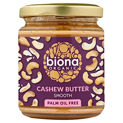 BIONA Organic Cashew Nut Butter, 170g