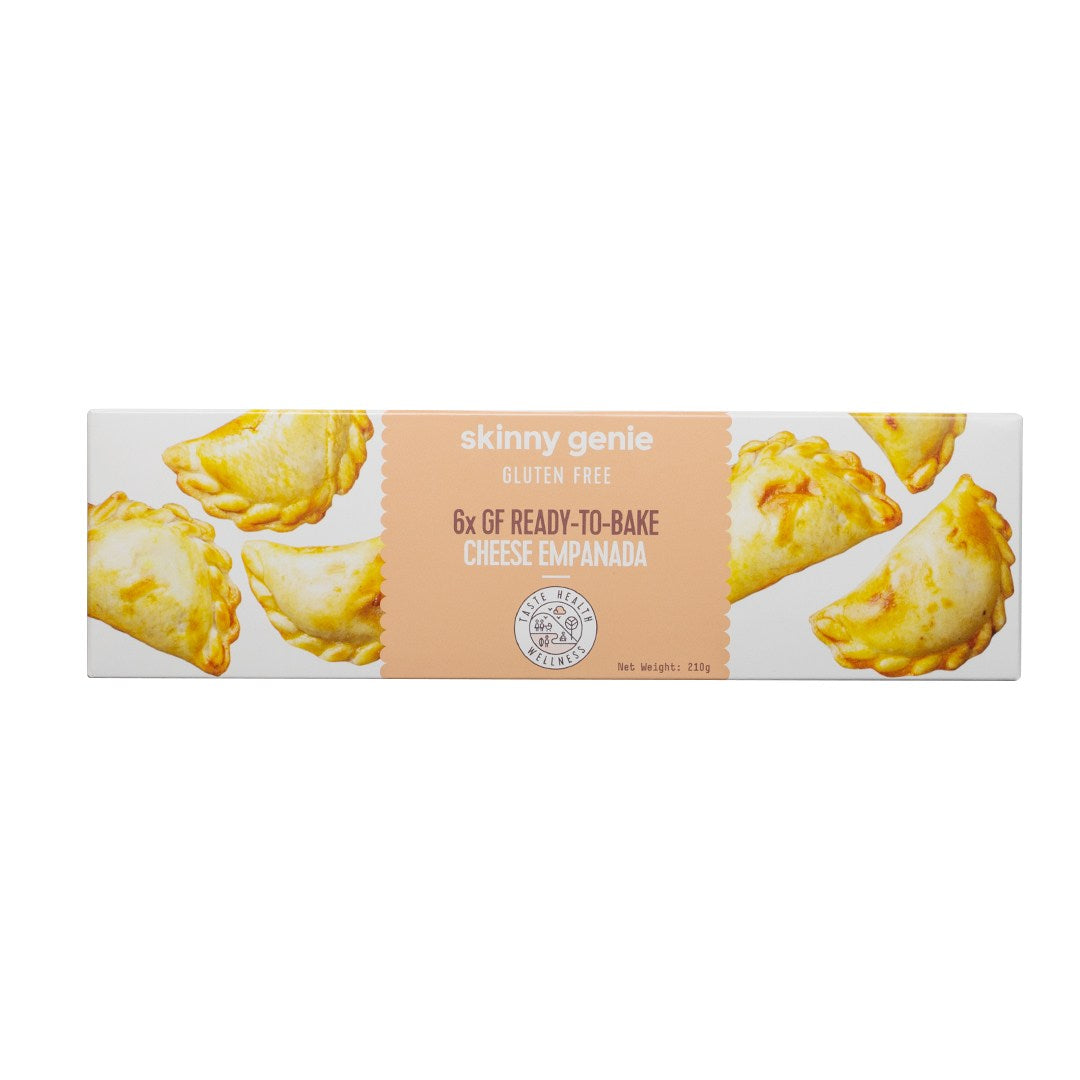 SKINNY GENIE Ready To Bake Gluten Free Cheese Empanada - 6pcs, 210g