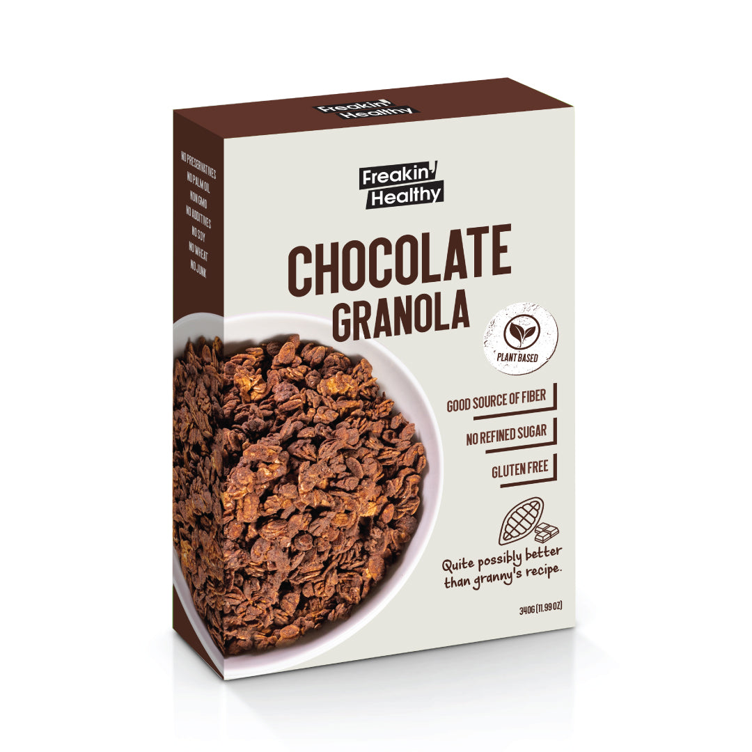 FREAKIN' HEALTHY Chocolate Granola, 340g
