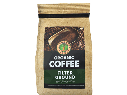ORGANIC LARDER Organic Coffee Filter Ground, 250g - Organic, Natural
