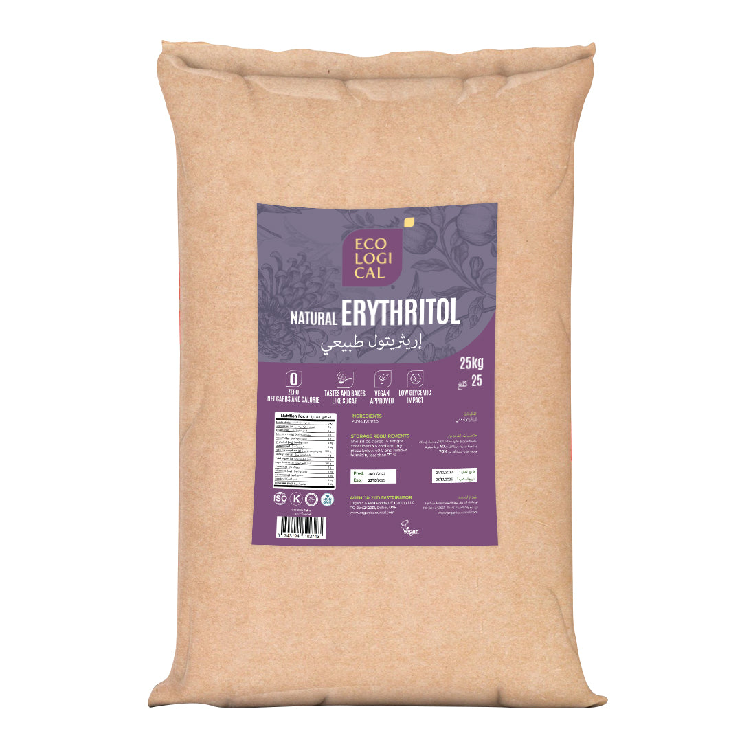 ECOLOGICAL Natural Erythritol, 25Kg