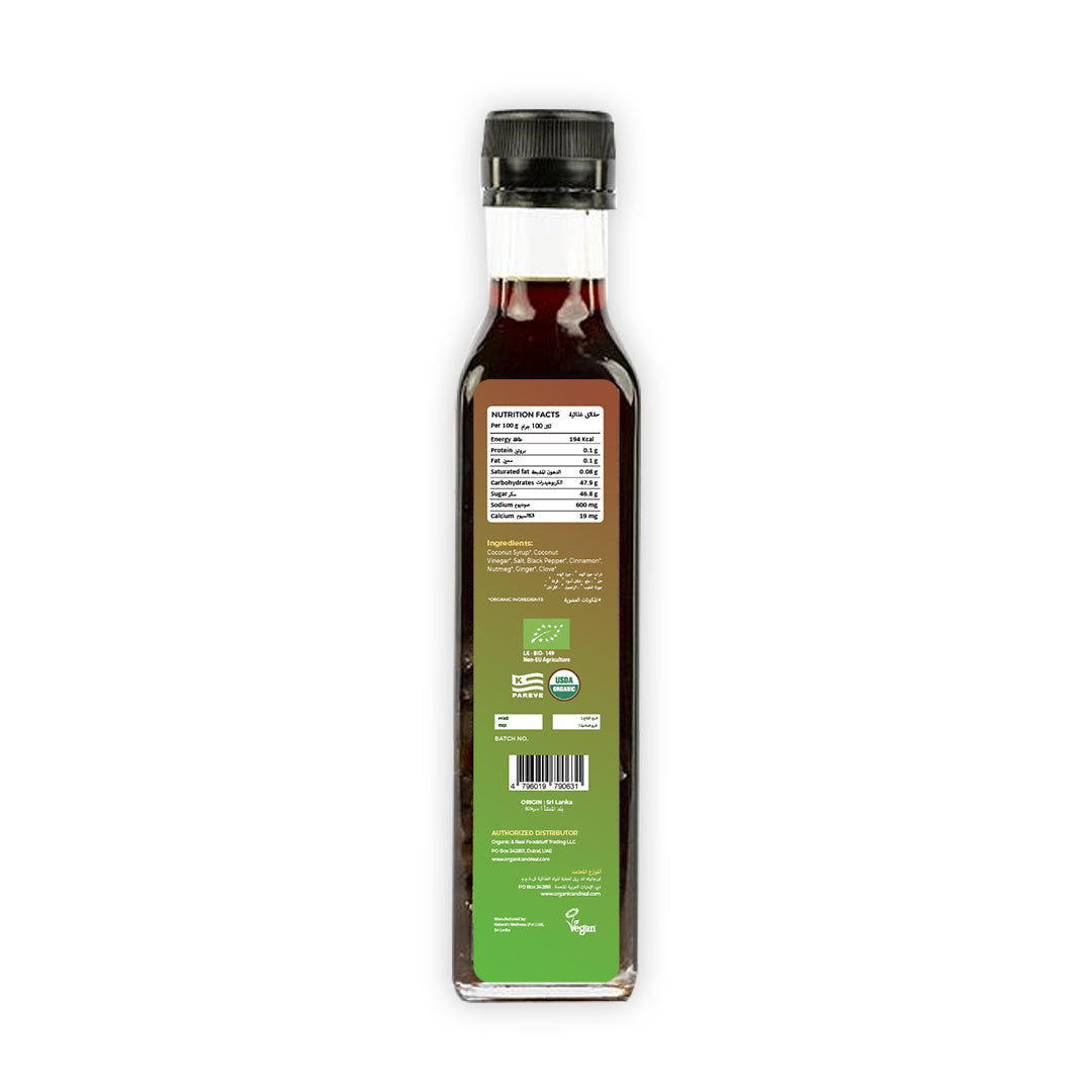 ECOLOGICAL Organic Coconut Aminos, 250ml