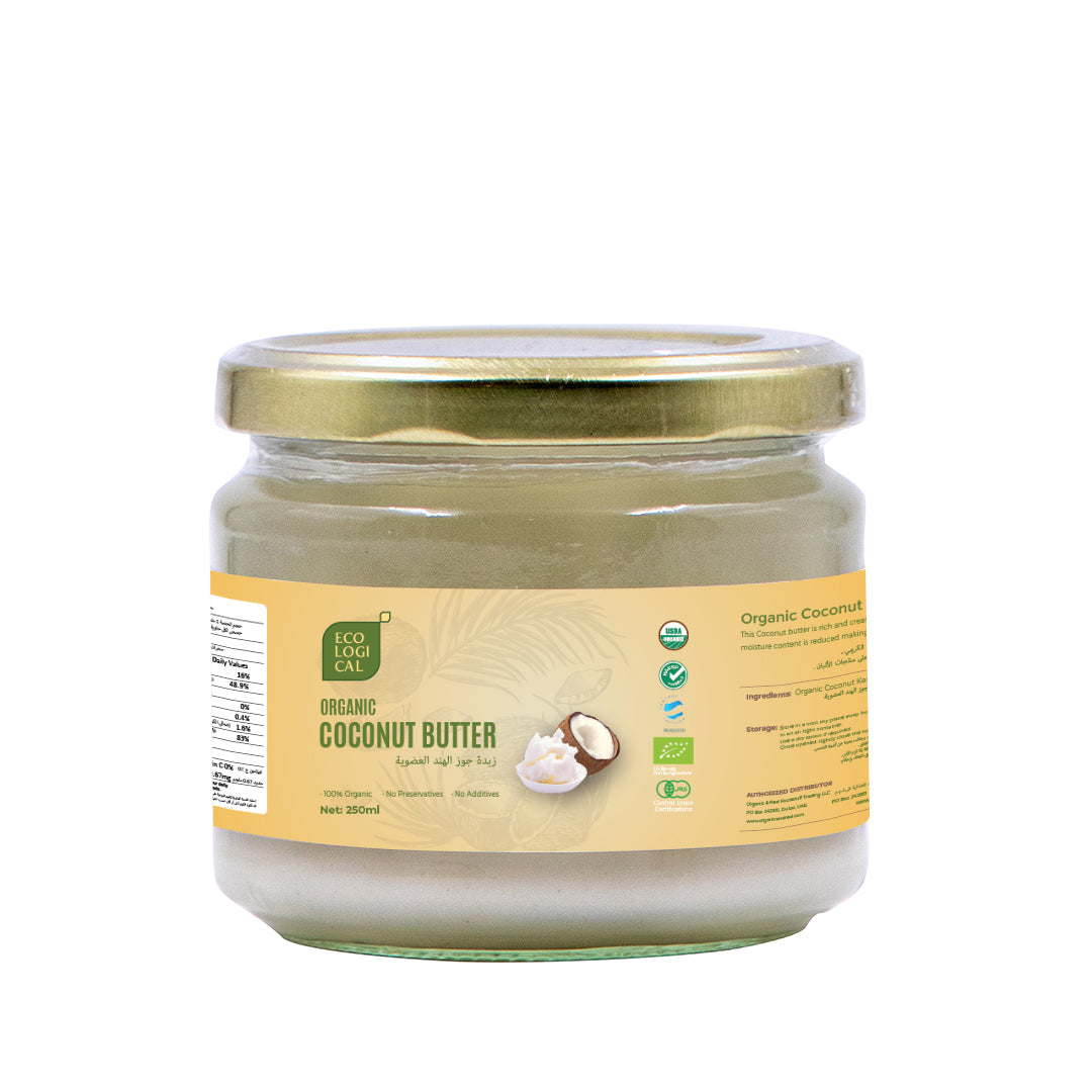 ECOLOGICAL Organic Coconut Butter, 250g