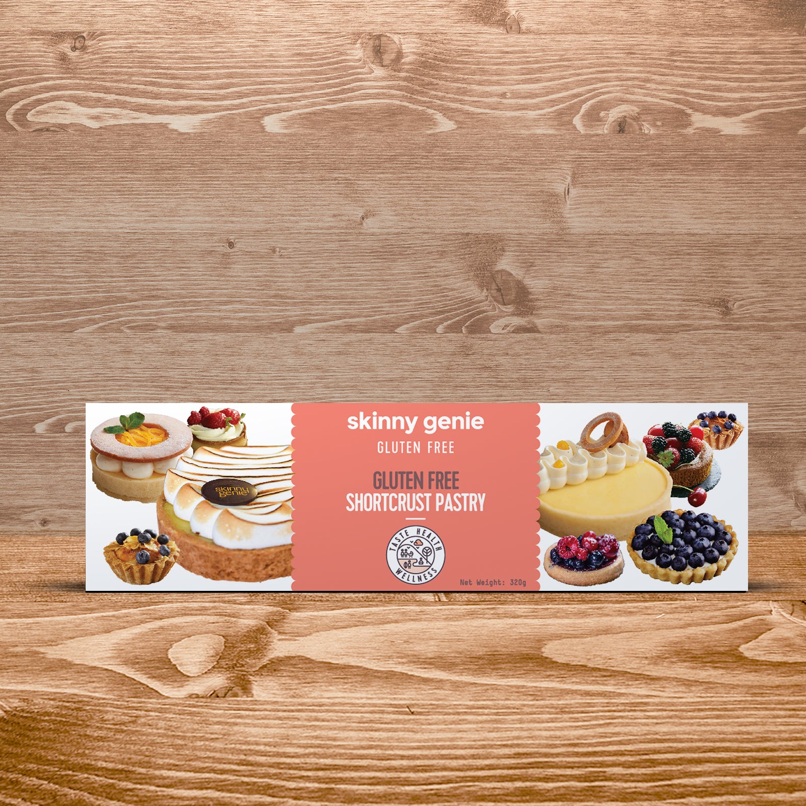 SKINNY GENIE Shortcrust Pastry Dough, 320g