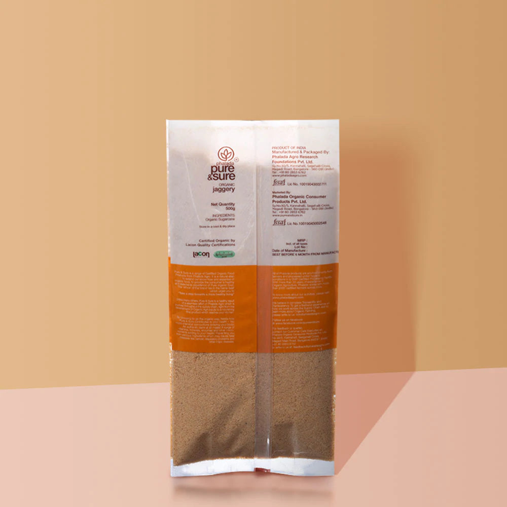 PURE & SURE Organic Jaggery, 500g