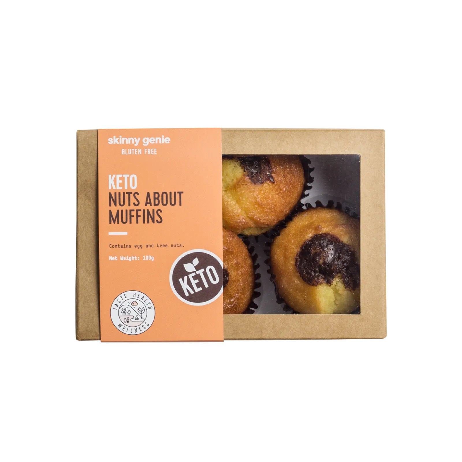 SKINNY GENIE Keto Nuts About Muffin Gluten Free, 50g