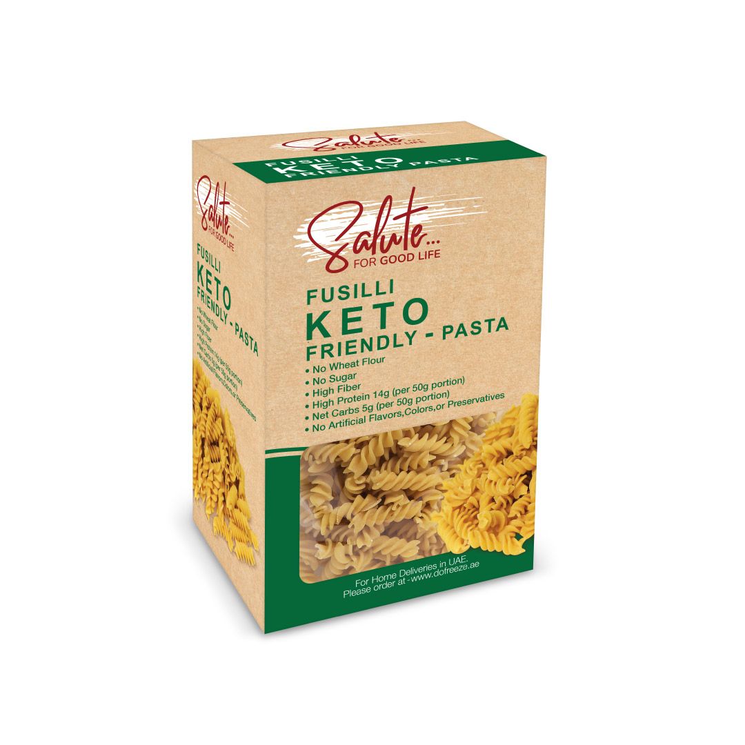 SALUTE Keto Pasta Fusilli, 200g