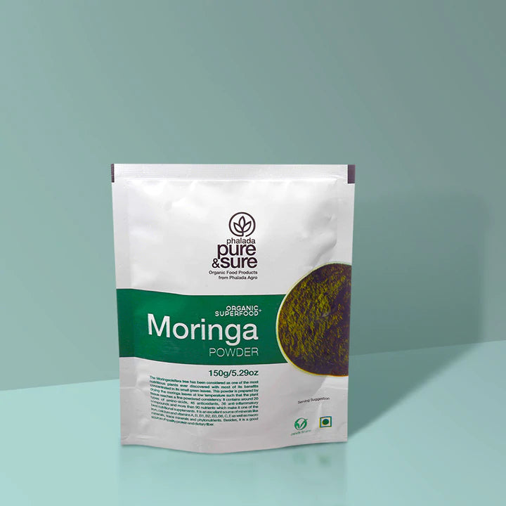 PURE & SURE Organic Moringa Powder, 100g
