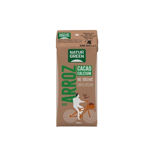NATURGREEN Rice Drink Cocoa Calcium Bio, 200g