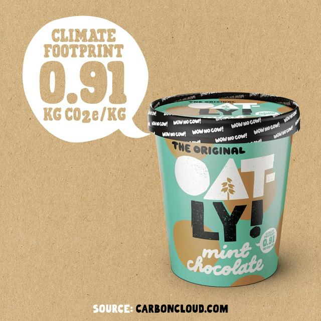 OATLY Mint Chocolate Ice Cream 500ml