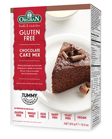 ORGRAN Chocolate Cake Mix, 375g - Vegan, Gluten Free, Nut free