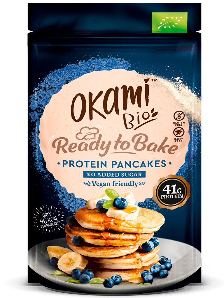OKAMI BIO Organic Protein Pancakes, 125g