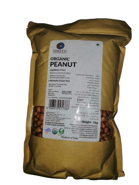 DHATU Organic Peanut, 1kg