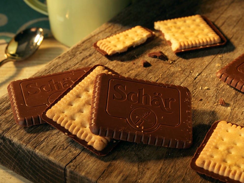 SCHÄR Milk Chocolate Biscuits, 130g - Gluten Free