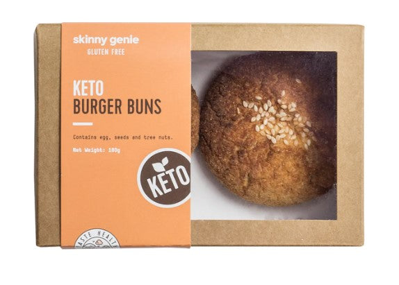 SKINNY GENIE Keto Burger Buns, 90g